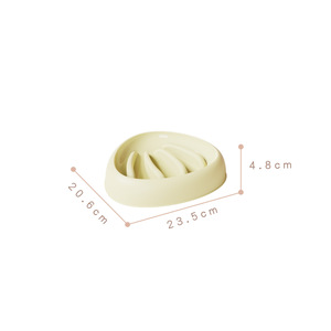 <span class=keywords><strong>Bulk</strong></span> Atacado Portátil Shell Design Pet Bowl Não Deslizamento Eco Cat <span class=keywords><strong>Dog</strong></span> Pet Slow Feeder Bowl - Product Image 5