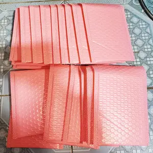 Pink Bubble Mailers Peel Seal Padded Mailing Envelopes for Shipping Metallic Silver Cool Bubble Mailers