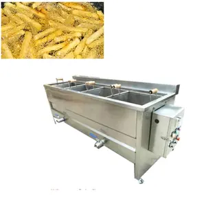 Vendita calda congelato patatine fritte patatine fritte linea di produzione di macchine prezzo