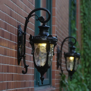 Modern Creative Retro <b>Outdoor</b> Fixture Luminaire <b>Lantern</b> Garden Led Wall Lamps for Home - Product Image 4