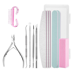 Juego de limas y bloques pulidores de uñas con kit de cuidado de uñas, kit de manicura de 13 piezas <span class=keywords><strong>para</strong></span> mujer, set de recortador de cutículas - Product Image 2