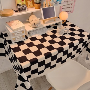 Gingham in Polyester sọc bảng vải cho nhà khách sạn tiệc cưới-đa năng tablecover cho bất cứ dịp nào - Product Image 4