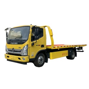 Camión de Remolque de Plataforma Plana Foton Ollin 4x2, Camión de Rescate con Plataforma Deslizante de 3 y 5 Toneladas - Product Image 1