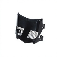 Plaque d'immatriculation ventilée noire brillante style moto Light Bee X pour accessoires de moto électrique Surron