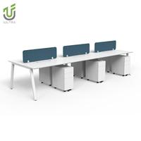 Poste de travail de bureau moderne IULTRA 1 2 3 4 6 8 places de bureau poste de travail de cloison de bureau