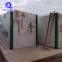 Solusi Air Limbah Pertanian - Sistem Pompa Motor PLC Kontainer Pengolahan Limbah MBR Prefabrikasi Merek Holy Shield Tanpa Pekerjaan Sipil