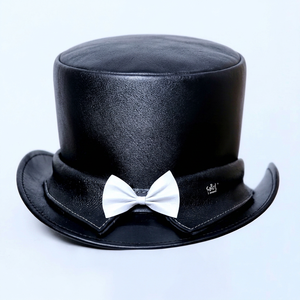 Chapeau de cowboy classique en cuir de qualité supérieure, style western, pour ranch, rodéo, équitation, extérieur, mode, à large bord, durable, fait main - Product Image 1