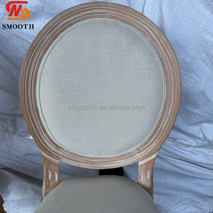 SMOOTH Elegant Wood Hotel <b>Chair</b> with Soft Cushion Modern Design Indoor Outdoor <b>Chair</b> for Wedding Event Decor - Product Image 4