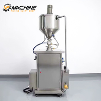 Machine de remplissage pour bouteilles d'eau, ml, Semi-automatique, à température constante, avec mélangeur pour liquide à haute viscose, appareil de remplissage d'huile