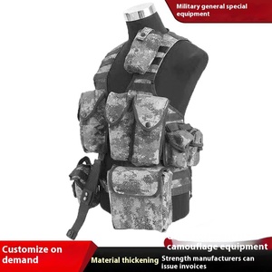 Chaleco Táctico de Camuflaje Portátil Personalizado, Multifuncional, con Cierre de Cremallera, Impermeable, para Entrenamiento al Aire Libre - Product Image 5