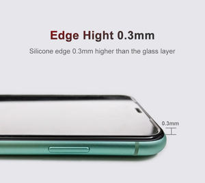 Di alta Bordo In Silicone Anti-caduta Temperato Protezione Dello Schermo di Vetro Per il <span class=keywords><strong>iphone</strong></span> <span class=keywords><strong>11</strong></span> <span class=keywords><strong>Pellicola</strong></span> - Product Image 6