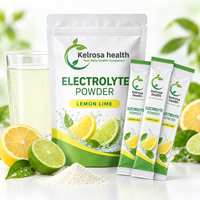 Sachets de poudre d'électrolytes personnalisables OEM – Complément d'hydratation et de soutien musculaire pour le fitness – Mélange de boisson électrolytique