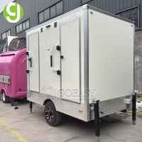 Goeasy Toilettes mobiles de luxe écologiques et durables en panneaux sandwich, sanitaires portables avec revêtement antidérapant pour événements extérieurs