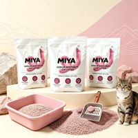 Litière pour chat en bentonite, litière minérale au sodium, agglomérante, anti-odeurs, pour litière auto-nettoyante, sans poussière, en argile