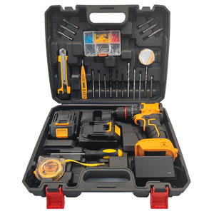 21V Lithium Battery Electric Drill 50Nm Torque Impact Drill With Two Batteries And Charger For Household Use - Product Image 5