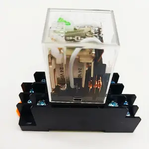 WEIQI power relays WL13F/LY2 acb digital trip over current quick connect relay with 1.2va 0.9w for household appliance