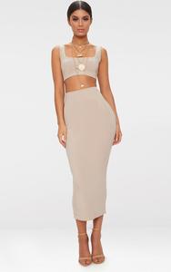 Jupes longues moulantes Slinky Longline Stone Second Skin pour femmes - Product Image 5