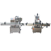 Machine de remplissage et de bouchage automatique à 2 têtes avec pompe à engrenages servo pour liquide vaisselle CX Packing 400ML et lait corporel lissant et nourrissant