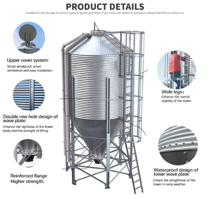 Silo de stockage de céréales pour élevage de poulets SDROD - <span class=keywords><strong>Acheter</strong></span> un silo de stockage de céréales - Product Image 3