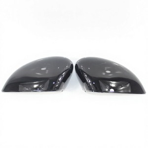 Boîtier de rétroviseur de voiture pour <span class=keywords><strong>Fiesta</strong></span> 2009-2017 OLIVER, style peint noir brillant - Product Image 1
