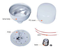 Ampoule LED T80 20W AC170-265V B22 E27 PF 0.6 CRI 80 1600LM Emballage personnalisable CCT3000K Garantie de 2 ans