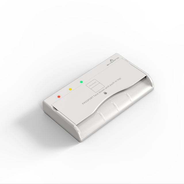 MHY Ultra Thin USB Passport Scanner MRZ Reader NFC RFID Chip Embedded Document Scanning Kiosk Integration SDK API Stock 1-Year