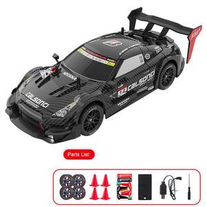 Coche Deportivo RC con Luces LED AiJH, Escala 1:14, Carrera Rápida y Plana, Aleación Eléctrica, Control Remoto, Derrape, Regalo de Cumpleaños para Niños - Product Image 5