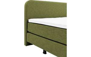 Lit à <span class=keywords><strong>sommier</strong></span> tapissier moderne et luxueux, réglable, en velours doux/lin, capitonné, avec base en bois/à ressorts ensachés, vente en gros d'usine - Product Image 3