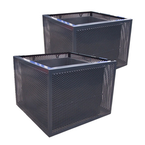 Meubles <span class=keywords><strong>de</strong></span> <span class=keywords><strong>jardin</strong></span> d'extérieur maille d'acier déployé grand pot <span class=keywords><strong>de</strong></span> fleurs parc public pots <span class=keywords><strong>de</strong></span> <span class=keywords><strong>plantes</strong></span> en métal à l'extérieur <span class=keywords><strong>de</strong></span> la rue urbaine - Product Image 4