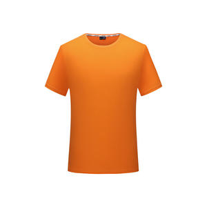 Men's <b>Red</b> Knitted 100% Cotton T-<b>Shirt</b> Short Sleeve O-Neck Slim Fit Casual Solid Color Quick Dry - Product Image 3