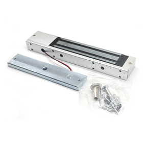 280kg/600lbs Đèn báo LED 2PIN Khóa điện từ cửa xoay có đèn LED Khóa cửa kính Khóa từ - Product Image 2