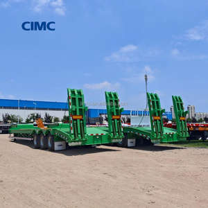 אורך להתאמה אישית <span class=keywords><strong>cimc</strong></span> חצי טריילר עבור טרקטורים, בולדוזרים, וחופרים - Product Image 6
