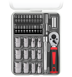 مصنع الجملة المنزلية الدقة بت مفك كماشة عدة متعددة الوظائف اليد الكروم الفاناديوم إصلاح OEM - Product Image 4