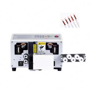Machine à couper et à tordre les câbles multiconducteurs automatique avec tension AC220 pour double fil de moins de 6.0mm de largeur - Product Image 1