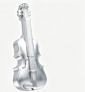 Pelotas Antiestrés de Espuma de PU con Forma de <span class=keywords><strong>Violín</strong></span> y Logotipo Personalizado, Juguete Musical Promocional para Apretar, Regalo al por Mayor - Product Image 4