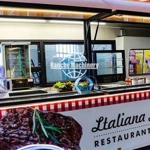 Camiones de Comida Móviles de Acero Inoxidable Totalmente Equipados, Cocinas Completas 220v/380v, Resistentes a la Corrosión, para Hot Dogs, Café, Helados - Product Image 3