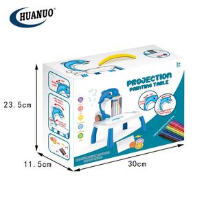 Giocattoli Educativi per Bambini, Tavolo da <span class=keywords><strong>Disegno</strong></span> con Proiettore a Forma di <span class=keywords><strong>Delfino</strong></span>, Lavagna per Bambini - Product Image 6
