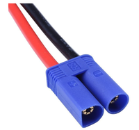 Connecteur mâle EC5 vers fiche mâle banane 4.0mm Câble de charge d'équilibre de batterie Lipo pour RC en plastique durable
