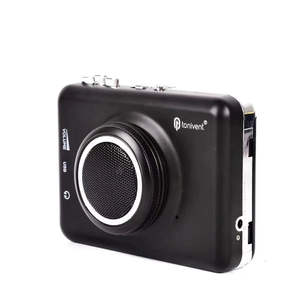 Lecteur de cassettes portable sans fil avec haut-parleur intégré, enregistreur compact, casque audio, convertisseur de cassette en MP3 - Product Image 3