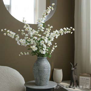 Fleur artificielle en soie Yihua Floral Art, Violet, Bleu, Blanc, Rose, Rouge, Décoration de mariage et d'intérieur, Style moderne et simple ZLL005 - Product Image 2