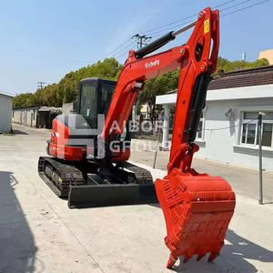 Bijna Nieuwe Gebruikte Digger Kubota U55-4 Eersteklas Gratis Accessoires Mini-Formaat Graafmachines Kubota Te Koop - Product Image 3