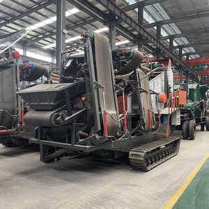 الرمال المجنزرة الهيدروليكية ، شاشة تهتز متنقلة للكسارة الحجرية - Product Image 5