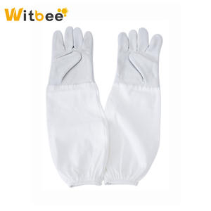 Vente en gros Gants d'apiculture en peau de mouton et en coton Protection des mains et des bras pour les apiculteurs - Product Image 5