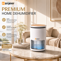 Dehumidifier Mini Portabel Kapasitas 1L Penyerap Kelembapan Rumah Pengering Udara Operasi Senyap untuk Kamar Tidur Kamar Mandi Lemari Penggunaan Kantor