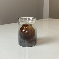 Ensemble de tasses à thé transparentes de style moyen-oriental fabriquées en Chine pour le thé à la menthe et les boissons