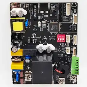 Papan Pcb sirkuit kontrol power bank daya catu daya Ev 0.5mm-0.2mm ketebalan tembaga 7.0 oZ-12oZ untuk pengisi daya kendaraan elektrik