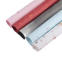 Susunan Bunga Kertas Kraft Buatan Tangan dengan Kelopak yang Dipotong Tangan 38x53cm 5 Buah/Kantong - Merek seewin