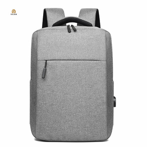 Vàng Biểu Tượng Tùy Chỉnh Ba Lô Không Thấm Nước Với Kinh Doanh Trở Lại Gói Túi Máy Tính Xách Tay Ba Lô Cho Nam Giới - Product Image 2