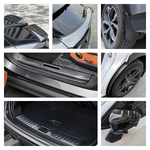 Accessoire extérieur intérieur Maremlyn pour Changan Deepal S07 S7 accessoires motifs en Fiber de carbone garniture de protection décorative - Product Image 3