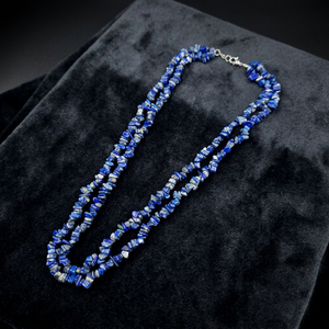 Collares de Estilo Bohemio con Piedras de Ágata y Lapislázuli en Forma de Ancla, Cadena de Bambú, Símbolo Religioso Budista, Regalos Unisex - Product Image 3